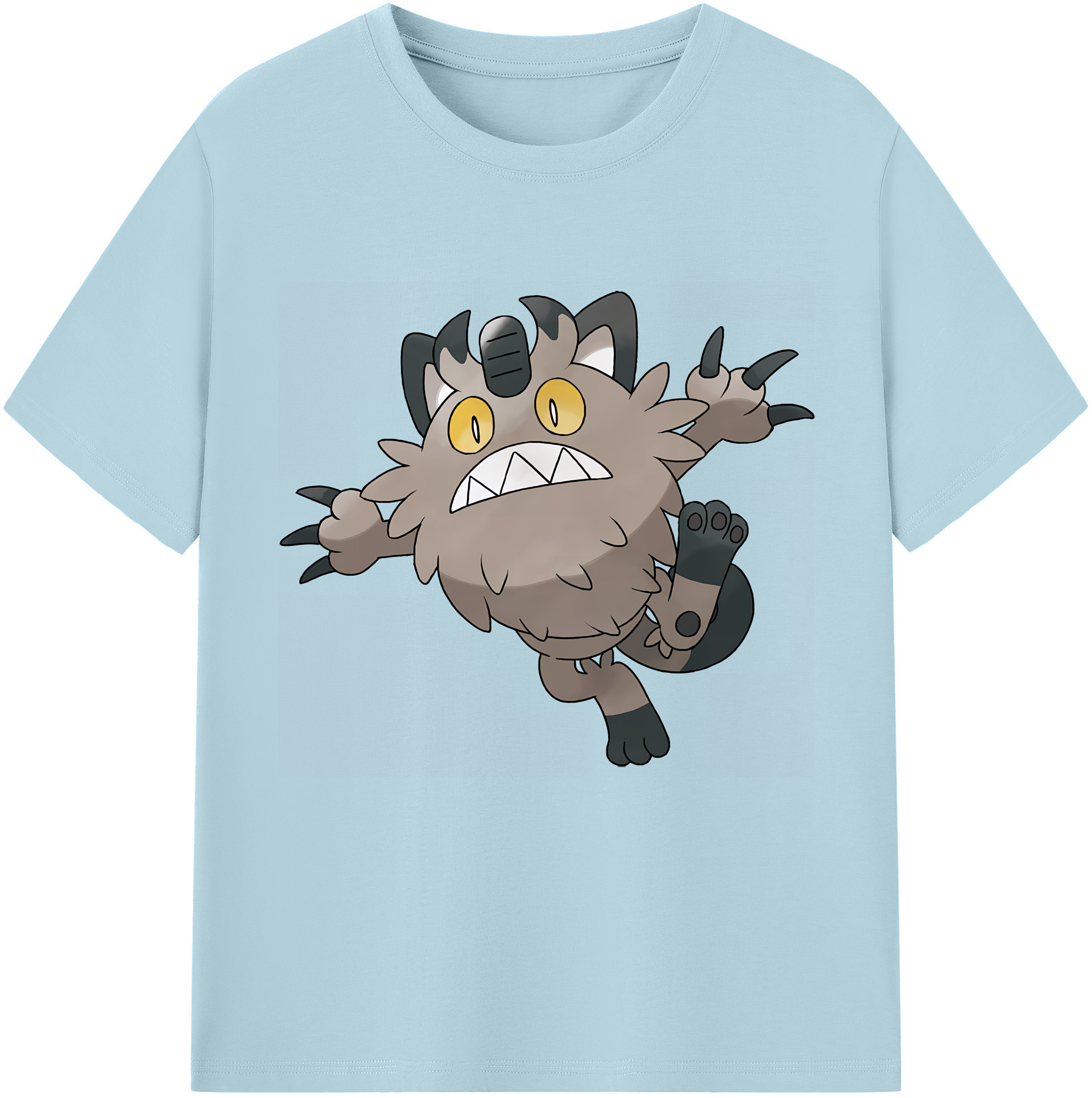 （画像用） ポケットモンスター Pokémon 綿100％半袖Tシャツ（フロントプリント）